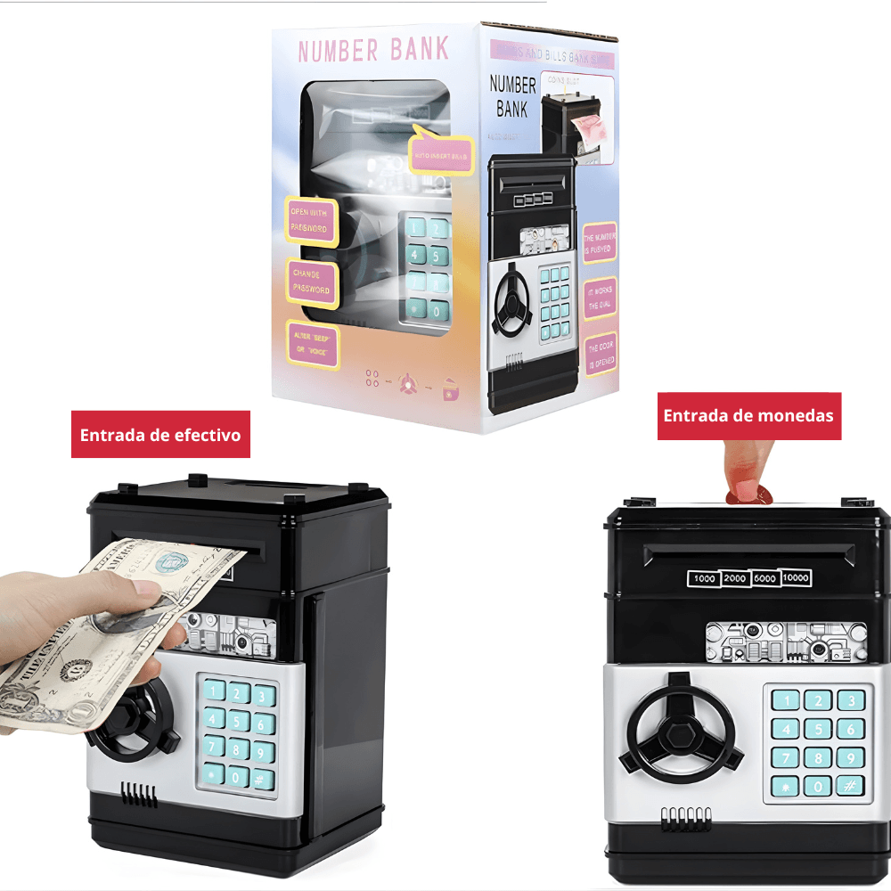 ATM password piggy bank