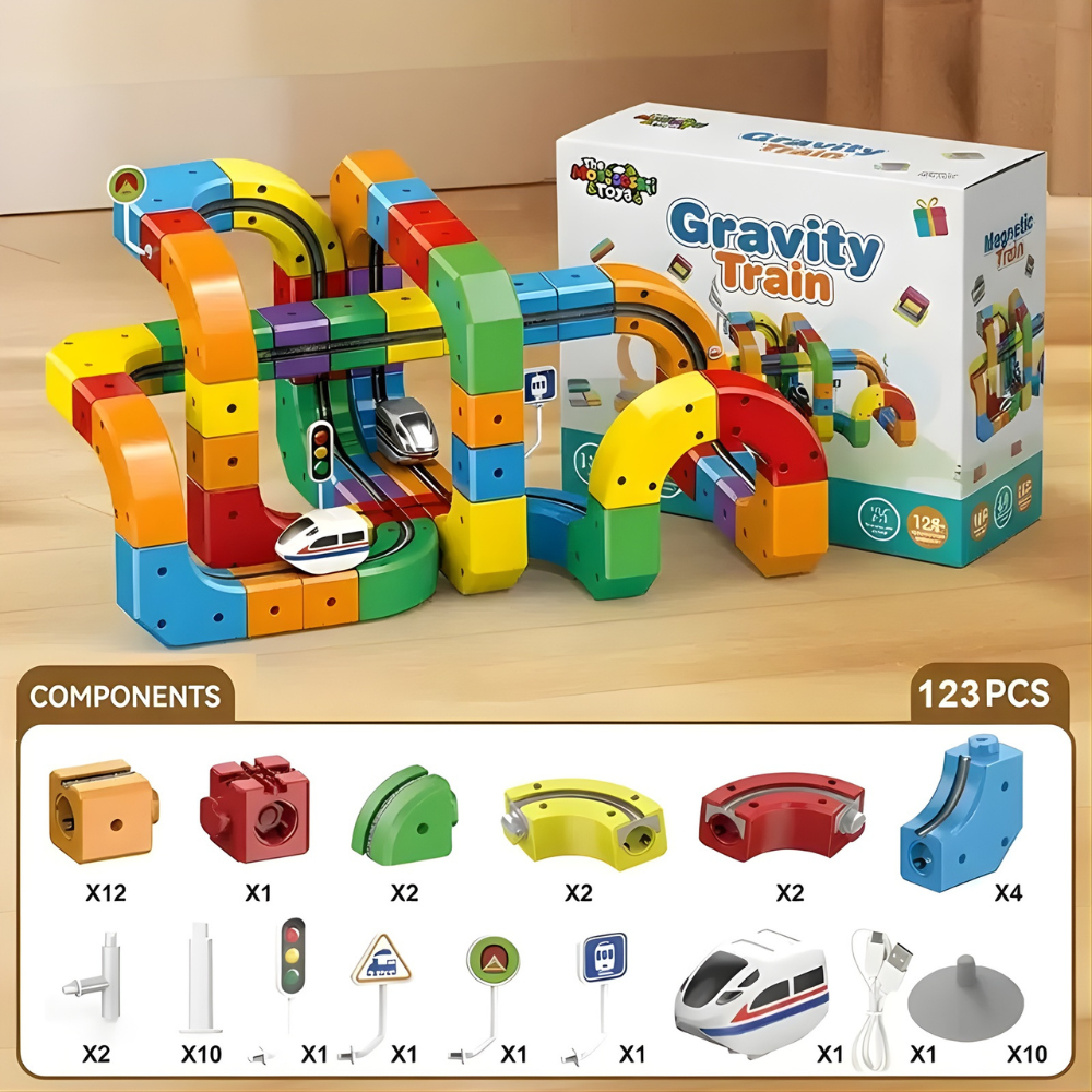 GravityTrain™  Juego de Tren con Gravedad